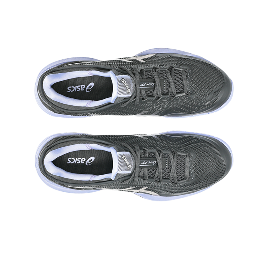 아식스 코트 FF 3 나이트 에너지 그래파이트 그레이 퓨어 실버(Asics Court FF 3 Night Energy Graphite Grey Pure Silver) - 2