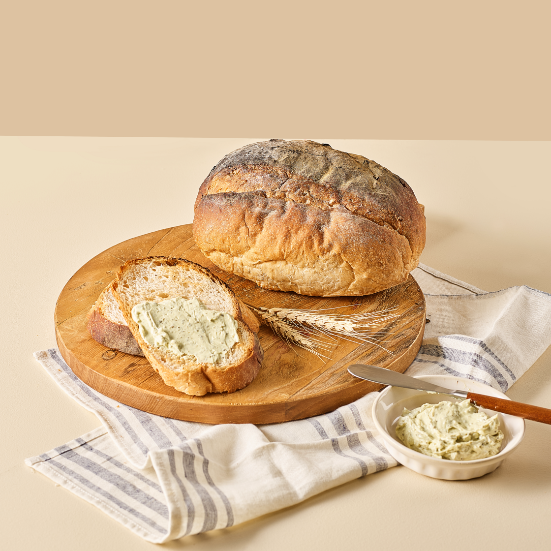 널담 고단백 저당 고식이섬유 깜빠뉴 플레인+치즈 총 2개(500g)(Nuldam High Protein, Low Sugar, High Fiber Plain/Cheese Campagne, 2 Loaf (500g)) - 3
