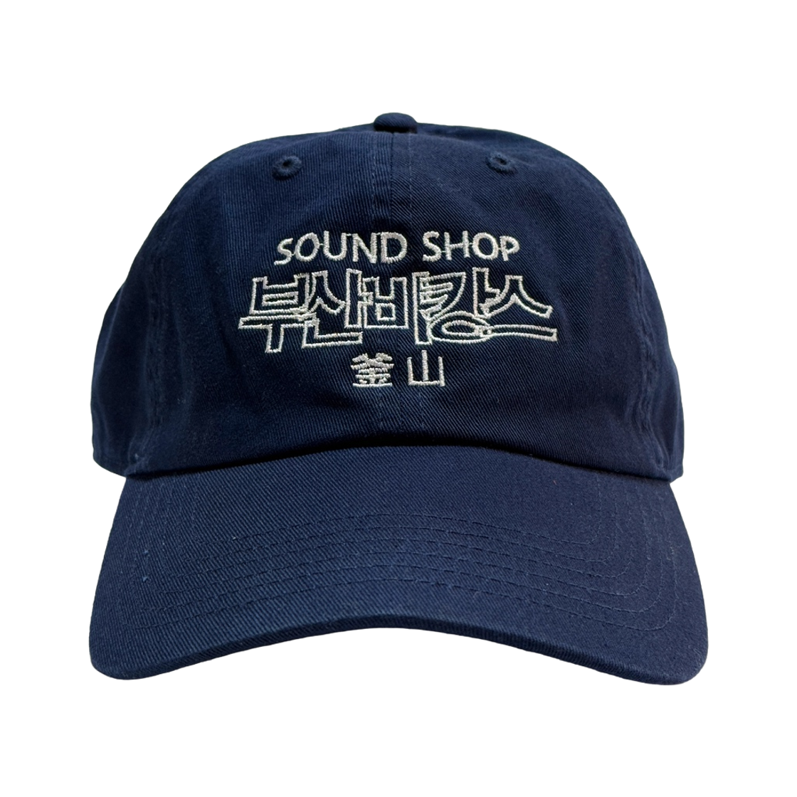 부산바캉스 x 발란사 로고 볼캡 네이비(BUSAN VACANCE x Balansa Logo Ball Cap Navy)