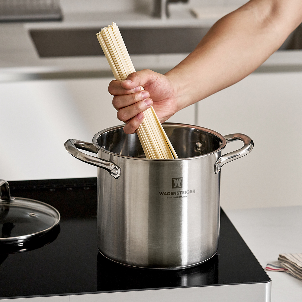 바겐슈타이거 3중 바닥 스텐 인덕션 미니 곰솥 하이팟 20cm(Wagensteiger 3-Ply Bottom Stainless Steel Induction Mini Stockpot High Pot (20cm)) - 2