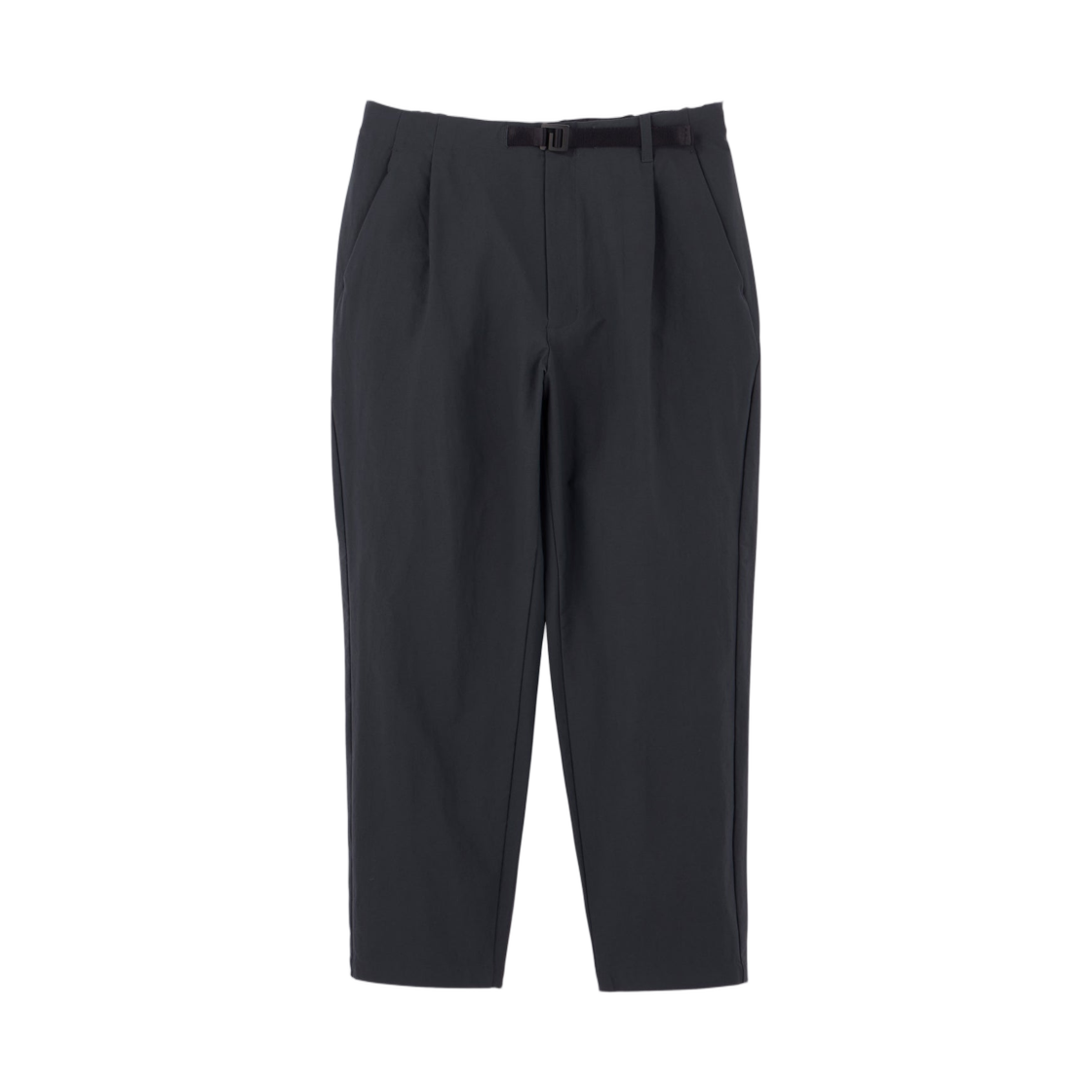 골드윈 원 턱 테이퍼드 앵클 팬츠 딥 차콜(Goldwin One Tuck Tapered Ankle Pants Deep Charcoal)