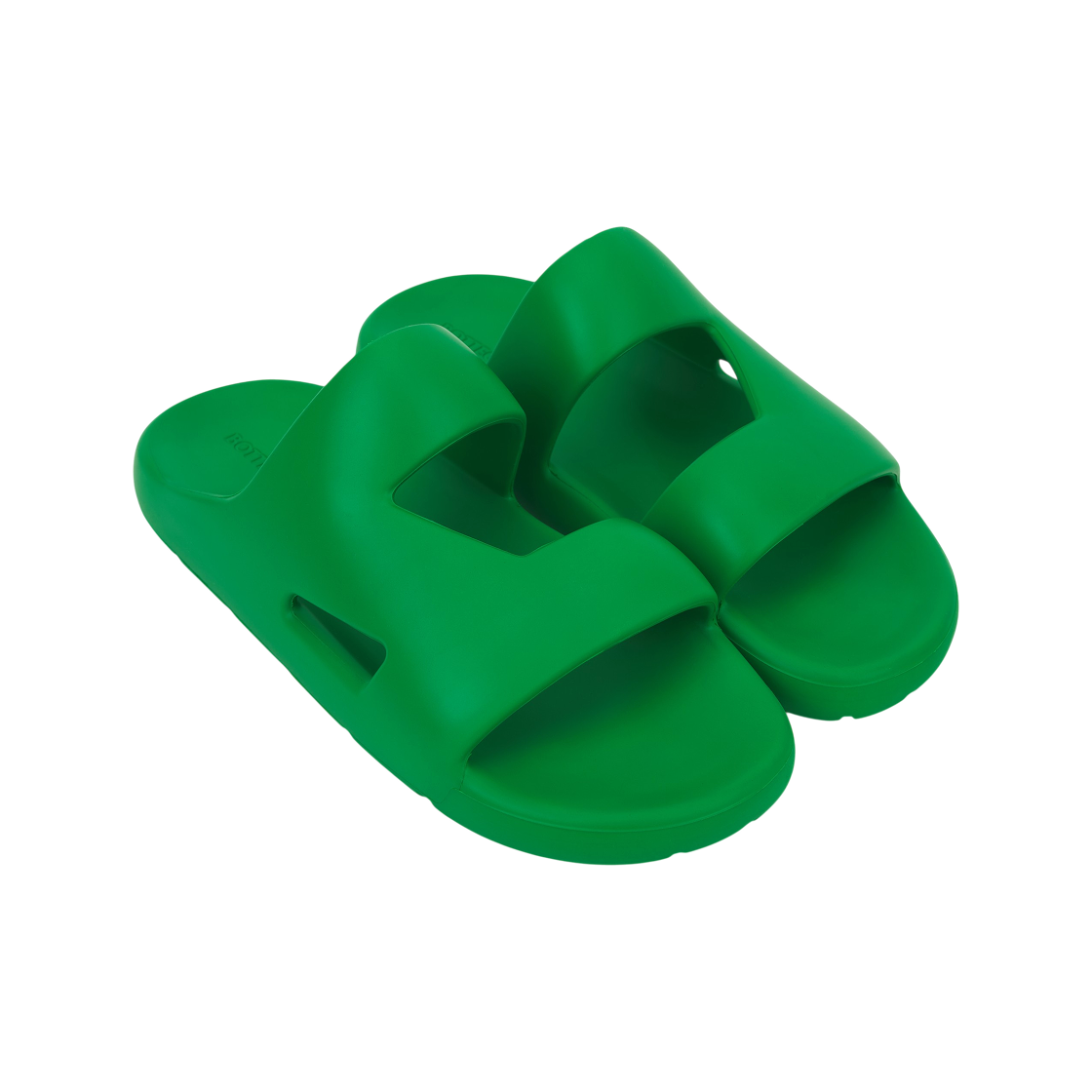 보테가 베네타 밴드 슬라이드 패러킷(Bottega Veneta Band Slides Parakeet) - 4