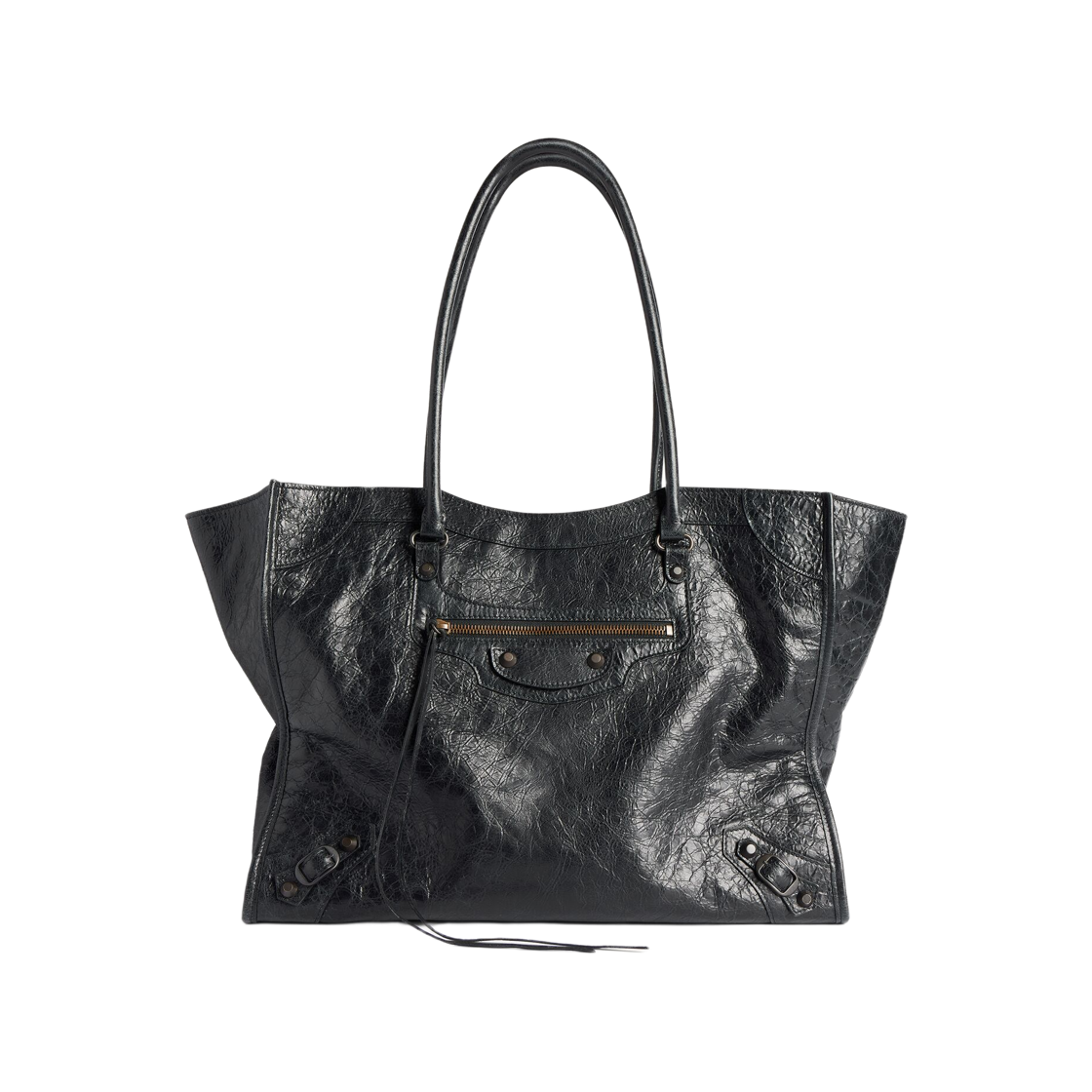 8469212ABEK1000 Balenciaga Le City Medium Tote Bag Black