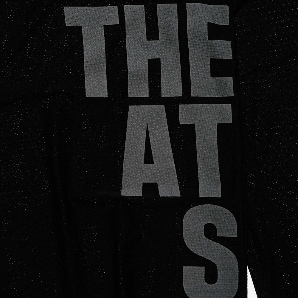 디아더생츄어리 오리진 빅로고 메쉬 긴팔 티셔츠 블랙(THE ATHER SANCTUARY Origin Big Logo Mesh L/S Tee Black) - 2