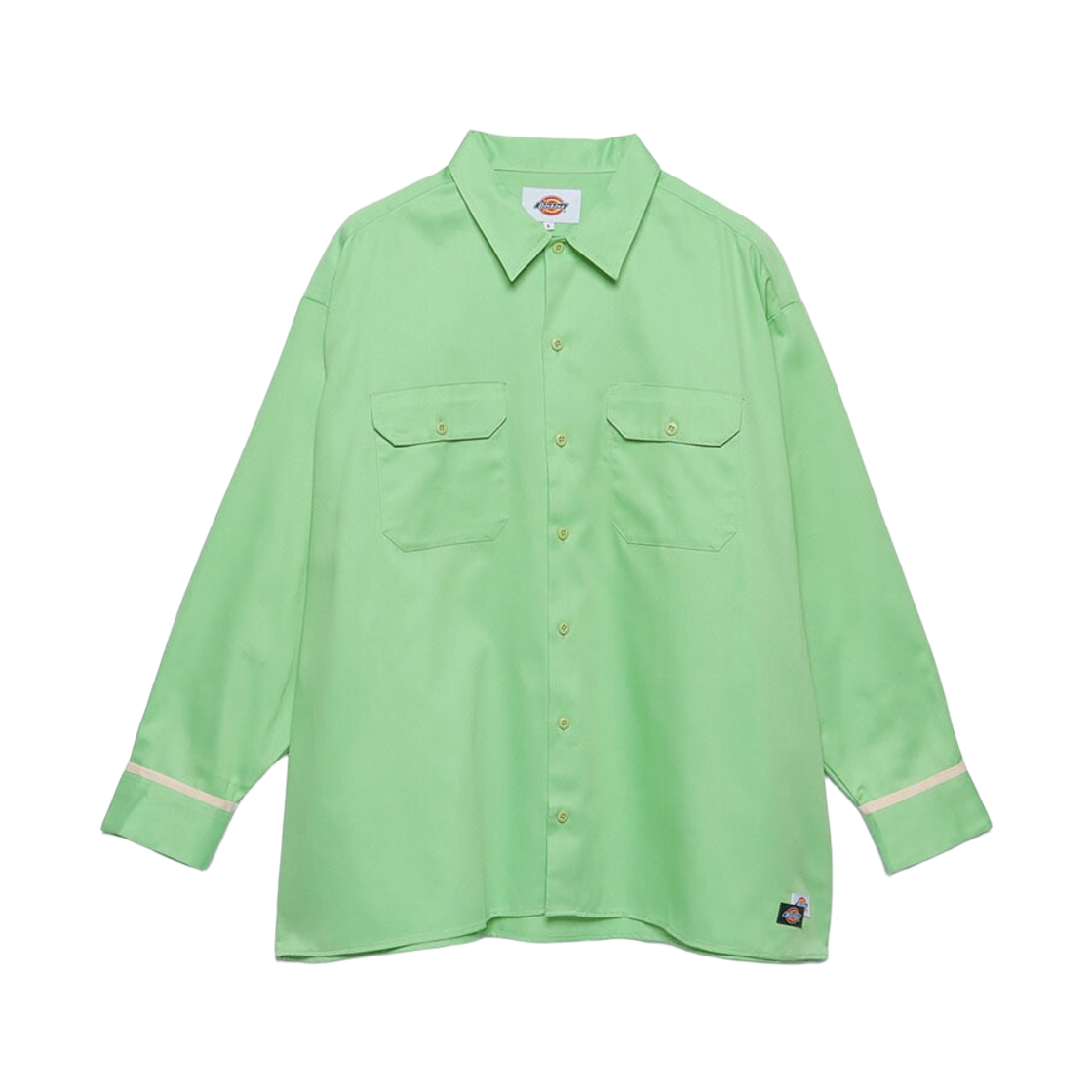 디키즈 롱슬리브 와이트 워크 셔츠 민트(Dickies Long Sleeve Wide Work Shirt Mint)