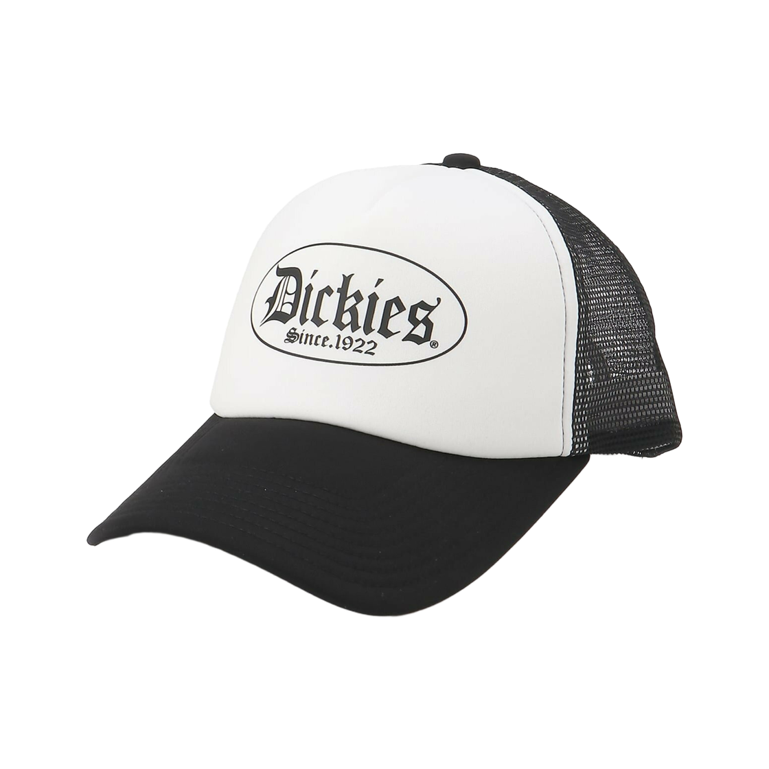 디키즈 EX 캔터베리 모티프 메쉬 캡 화이트(Dickies EX Canterbury Motif Mesh Cap White)