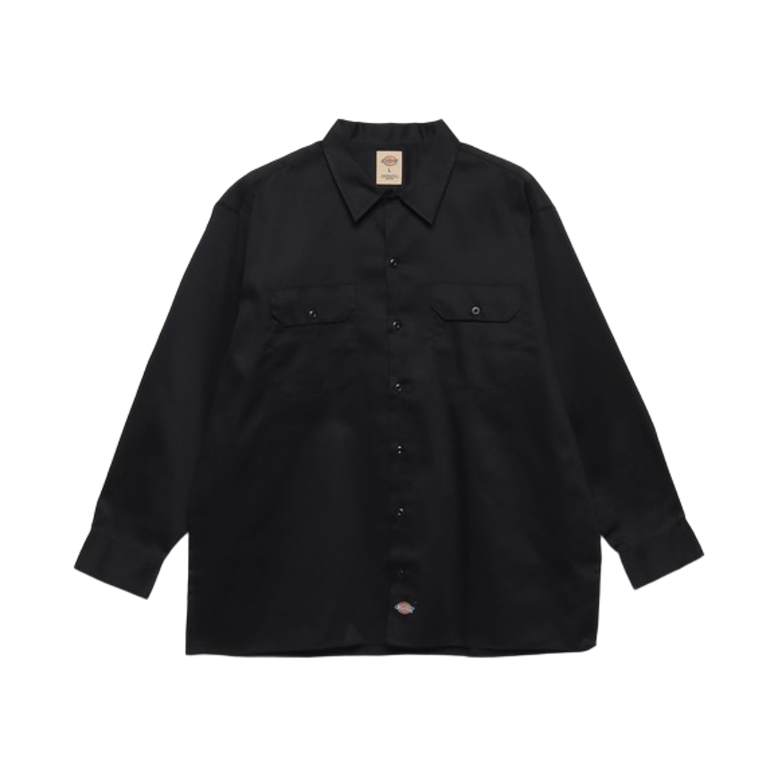 디키즈 574 롱슬리브 워크 셔츠 블랙(Dickies 574 Long Sleeve Work Shirt Black)