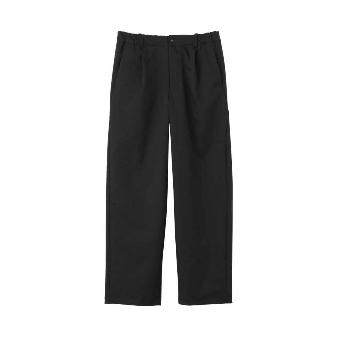 골드윈 원 턱 스틱 스트레치 팬츠 블랙(Goldwin One Tuck Stick Stretch Pants Black)