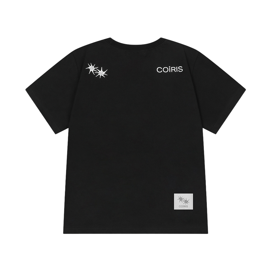 코이리스 마리네 프린팅 반팔 티 블랙(Coiris Marinae Printing Half T Black) - 2