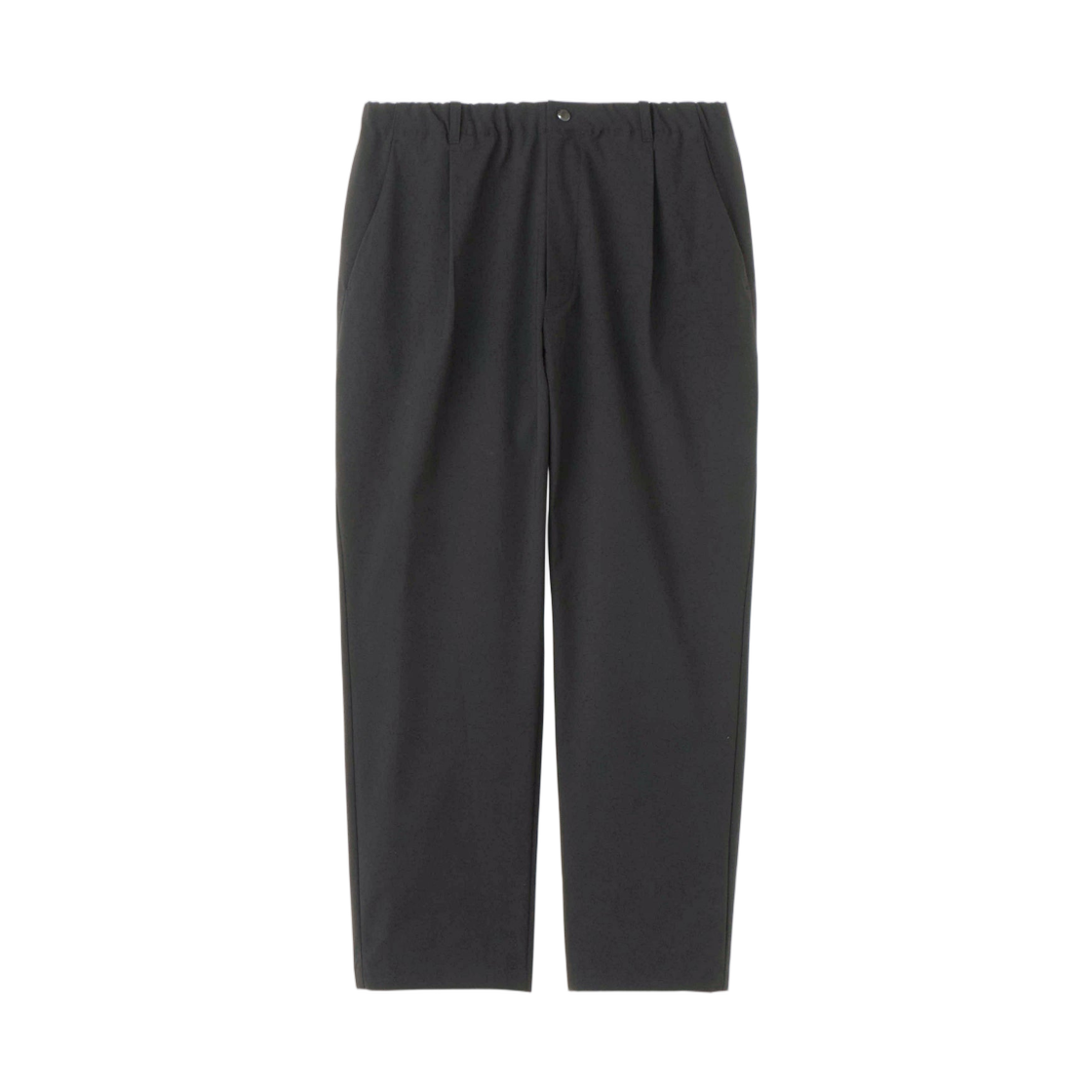 골드윈 원 턱 테이퍼드 라이트 팬츠 블랙(Goldwin One Tuck Tapered Light Pants Black) - 1