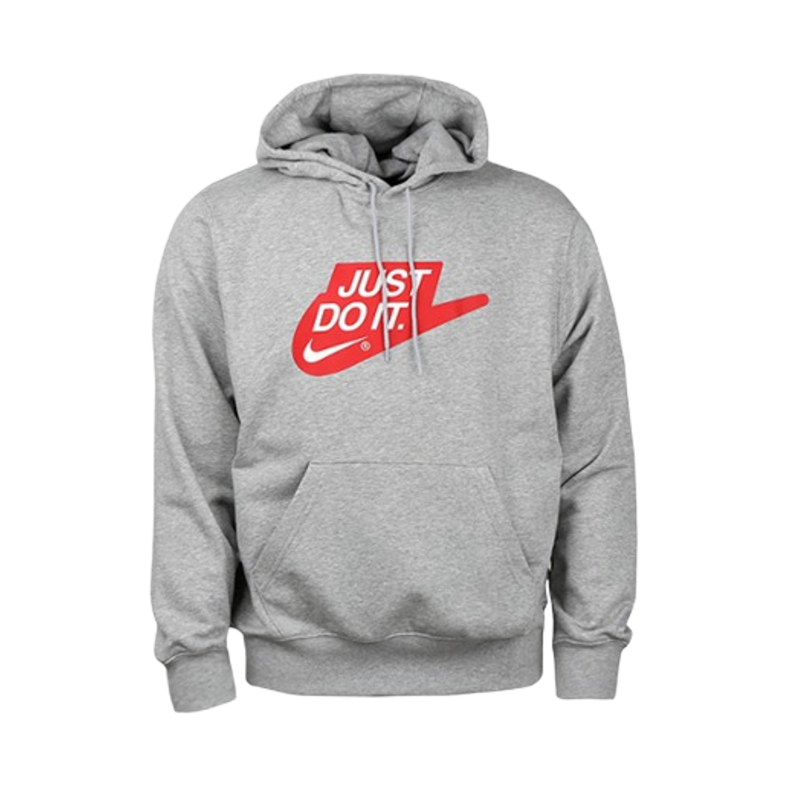 IF0692-063 Nike NSW Club French Terry Pullover Hoodie Dark Grey Heather Light Smoke Grey - Asia