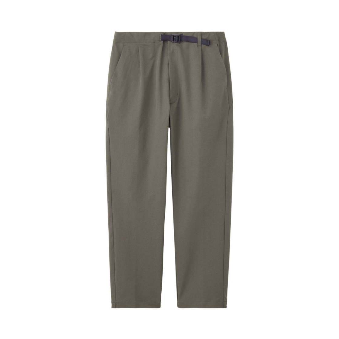 골드윈 원 턱 테이퍼드 스트레치 팬츠 다크 올리브(Goldwin One Tuck Tapered Stretch Pants Dark Olive) - 1