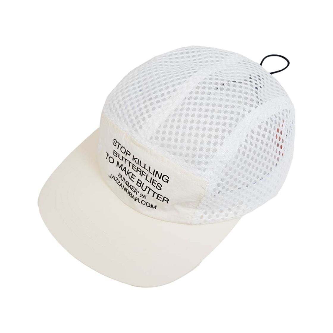 재즈앤바 메쉬 캠프 캡 버터플라이 크림(JAZZANDBAR Mesh Camp Cap Butterfly Cream) - 5