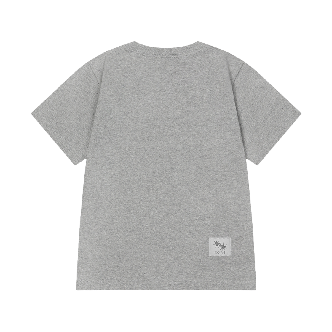 코이리스 두아 도트 컬러 로고 반팔 티 그레이(Coiris Dua Dot Color Logo Half T Gray) - 2