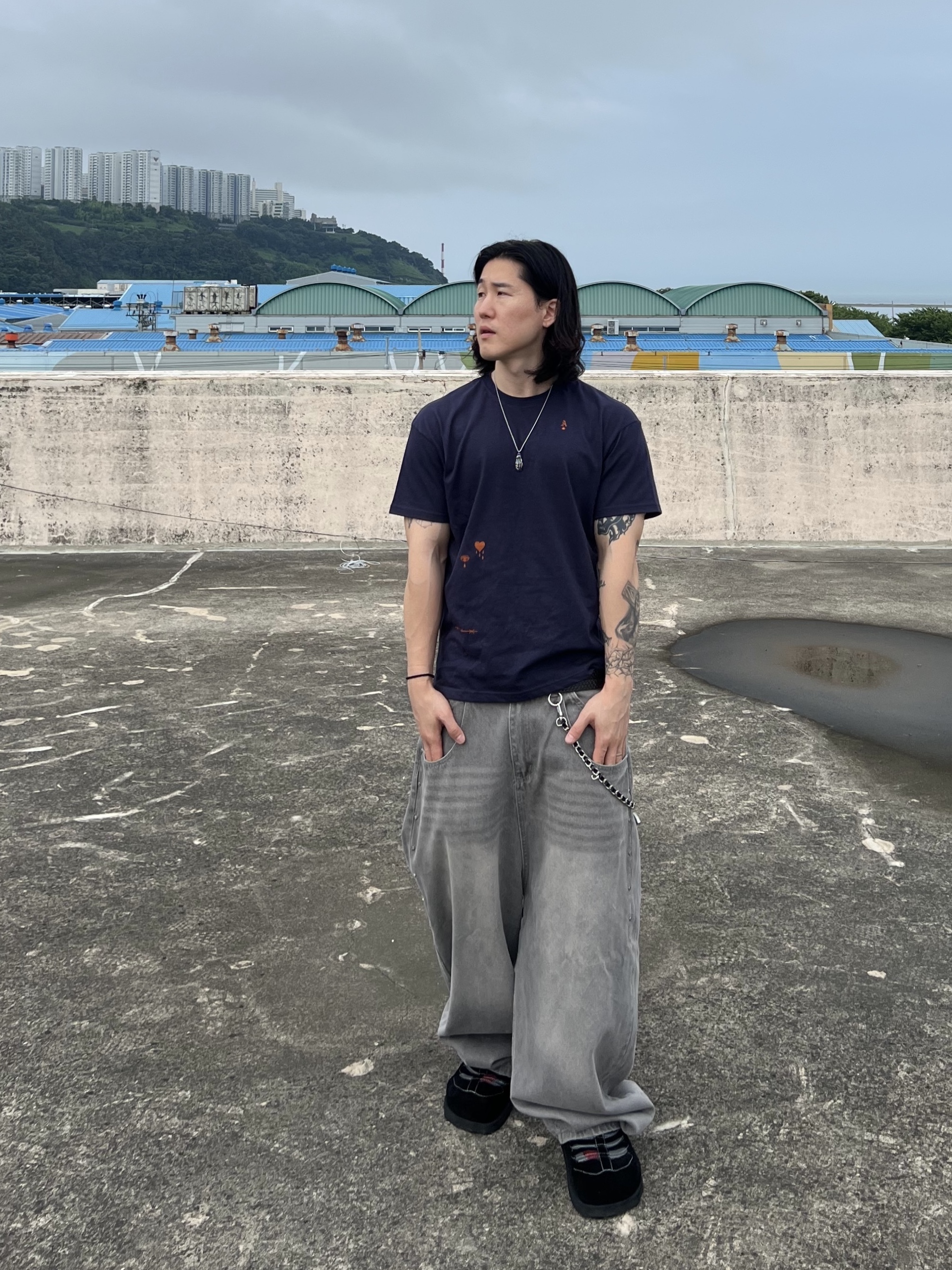 Epr. Layer Double Strap Belt 착용 스타일 - 4