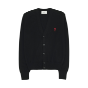 AMI de Coeur Wool Cardigan Black