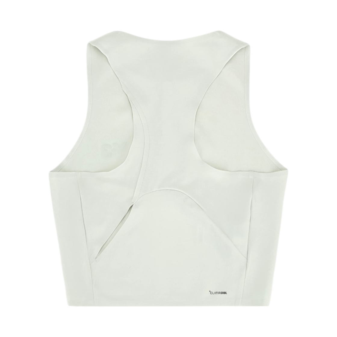 (W) Y-3 테니스 프로 크롭 탱크탑 오빗 그레이 - KR 사이즈((W) Y-3 Tennis Pro Cropped Tank Top Orbit Grey - KR Sizing) - 2