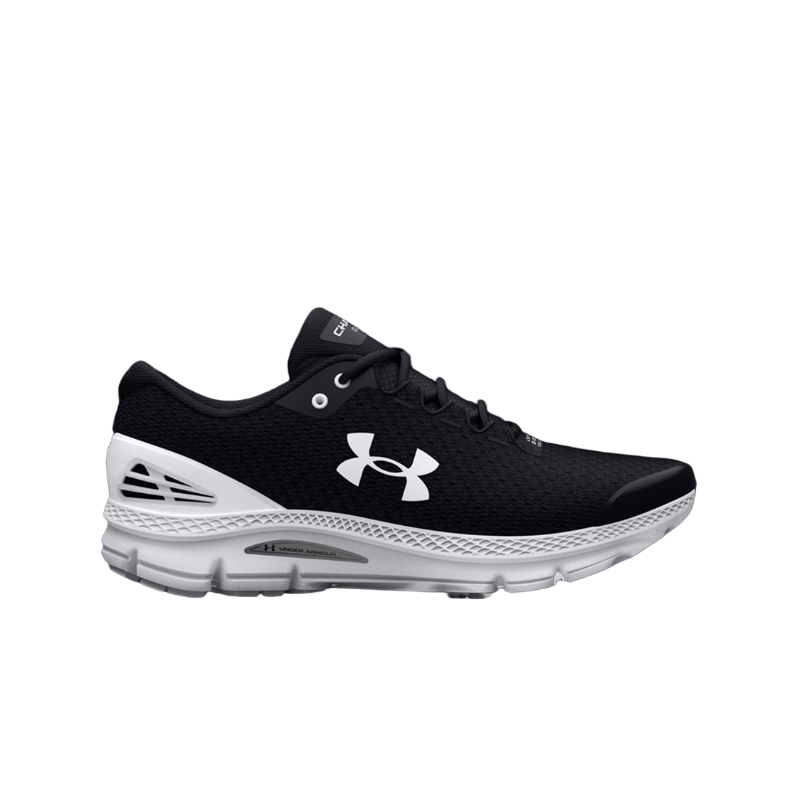 3026500-001 (W) Under Armour Charged Gemini Black White