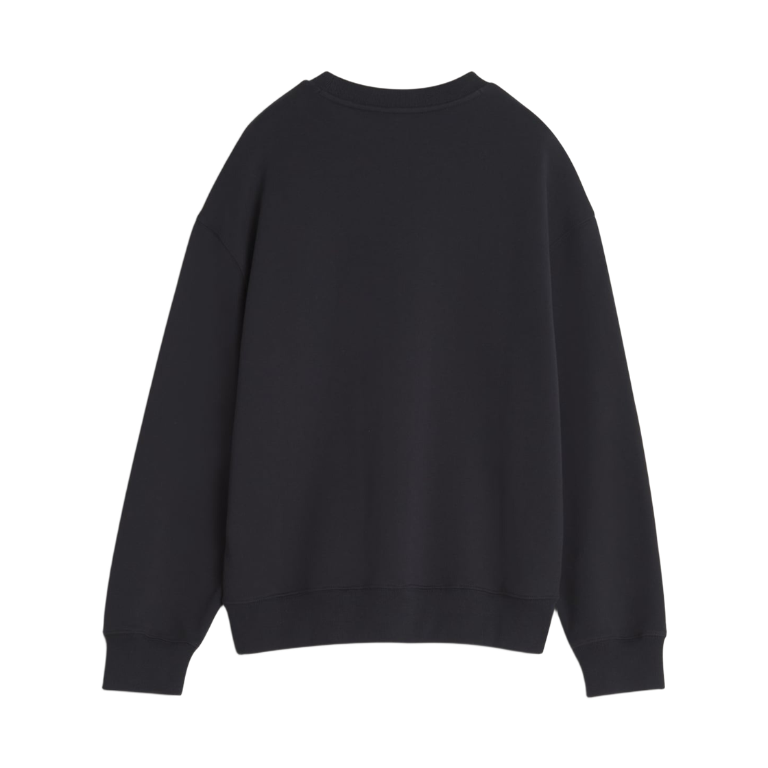 메종 키츠네 핸드라이팅 컴포트 스웨트셔츠 블랙 화이트(Maison Kitsune Handwriting Comfort Sweatshirt Black White) - 2