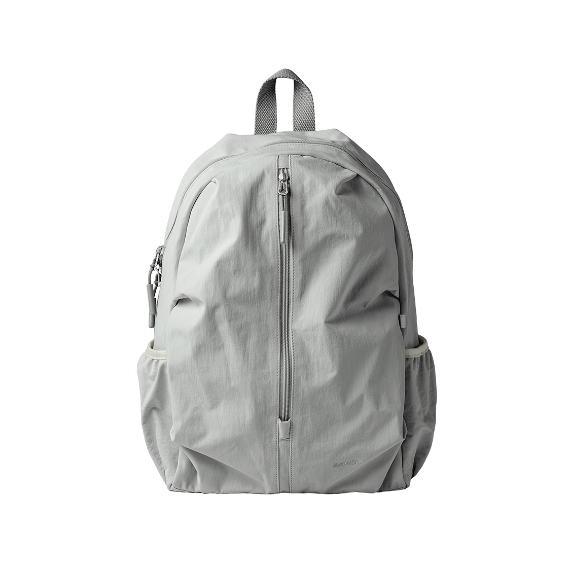 누아트스튜디오 쉘리 나일론 백팩 그레이(NUARTSTUDIO Shelly Nylon Backpack Grey)