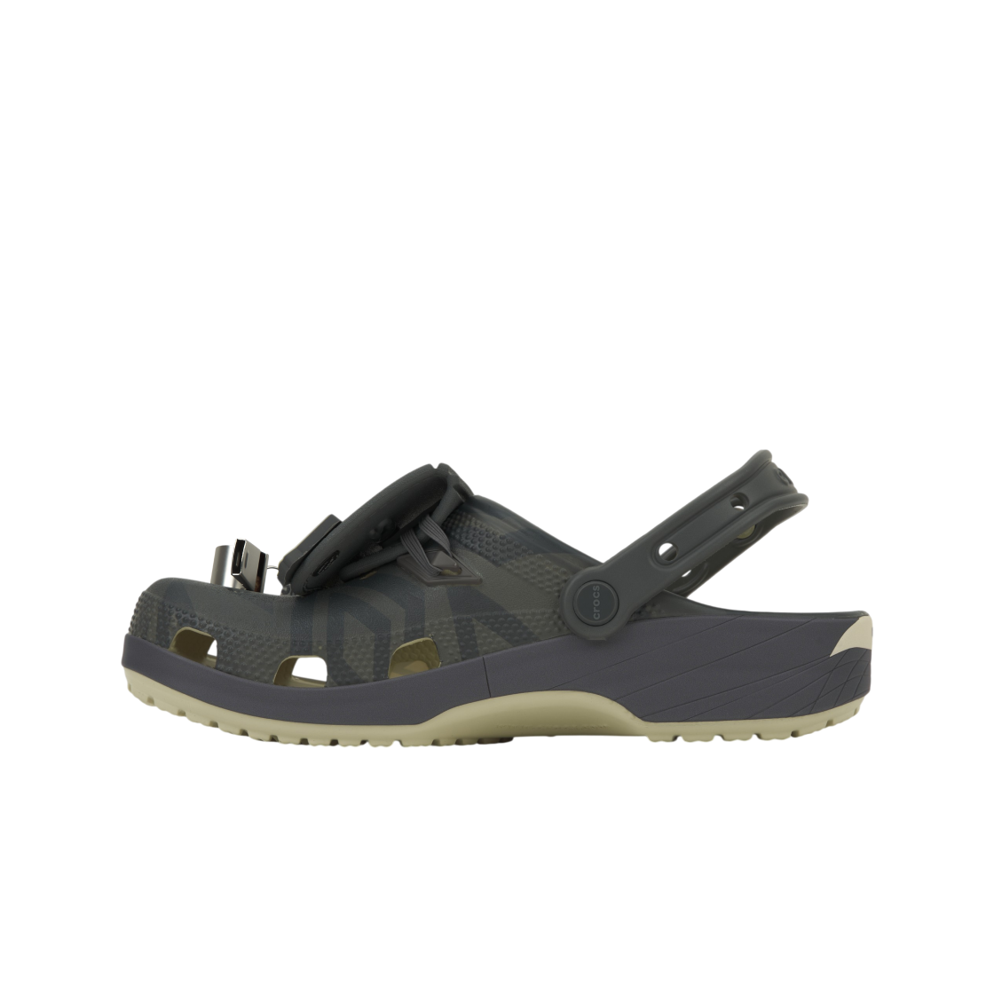 크록스 x 엄브로 클래식 클로그 본 슬레이트 그레이(Crocs x Umbro Classic Clog Bone Slate Grey) - 3