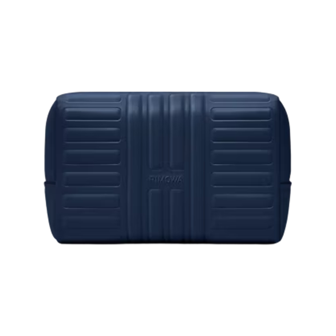리모와 그루브 가죽 지퍼 파우치 잉크 블루(Rimowa Groove Leather Zipper Pouch Ink Blue)