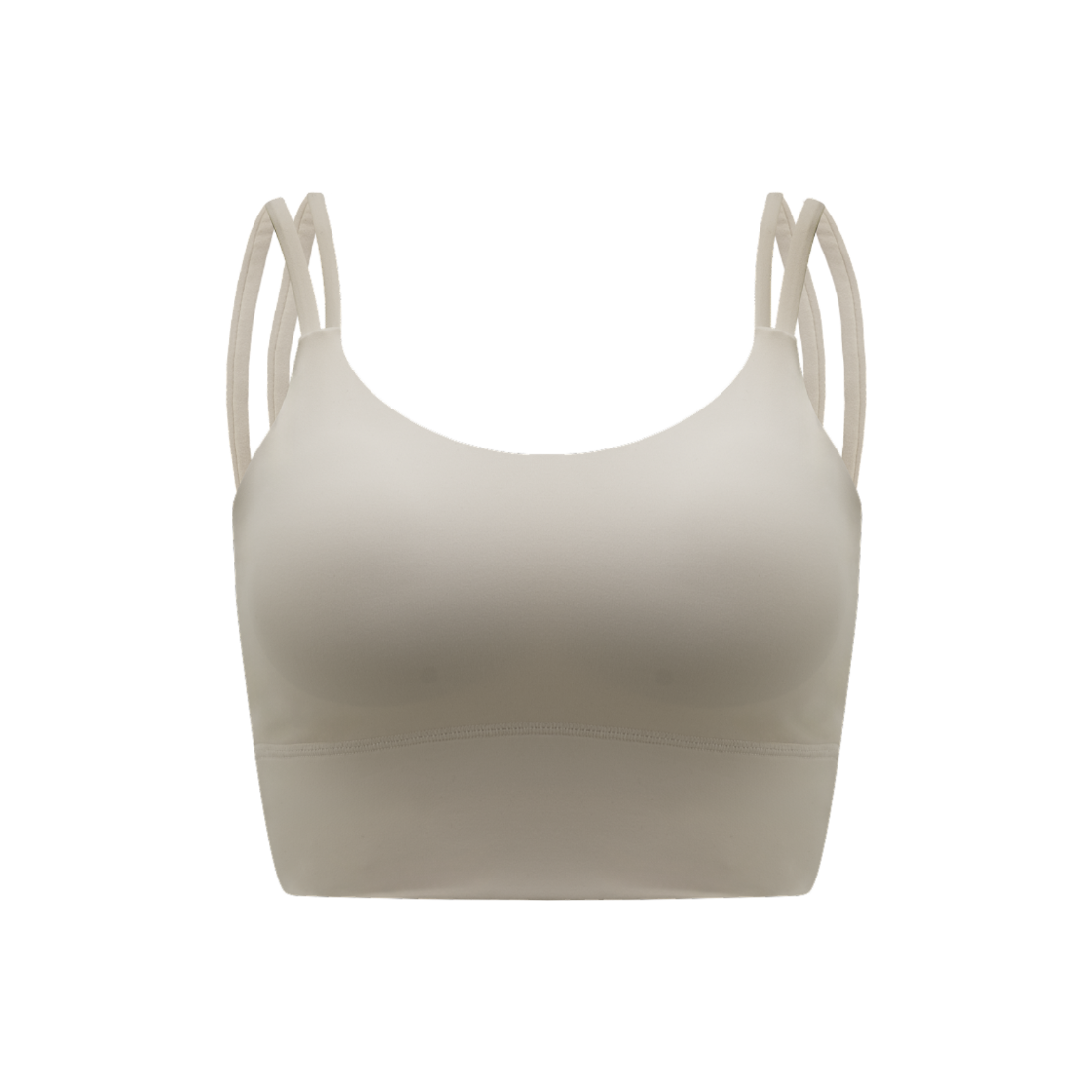 도로시와 에어리 소프트 더블 스트랩 브라 - 그레이쉬 베이지(Dorosiwa Airy Soft Double Strap Bra - Grayish Beige)