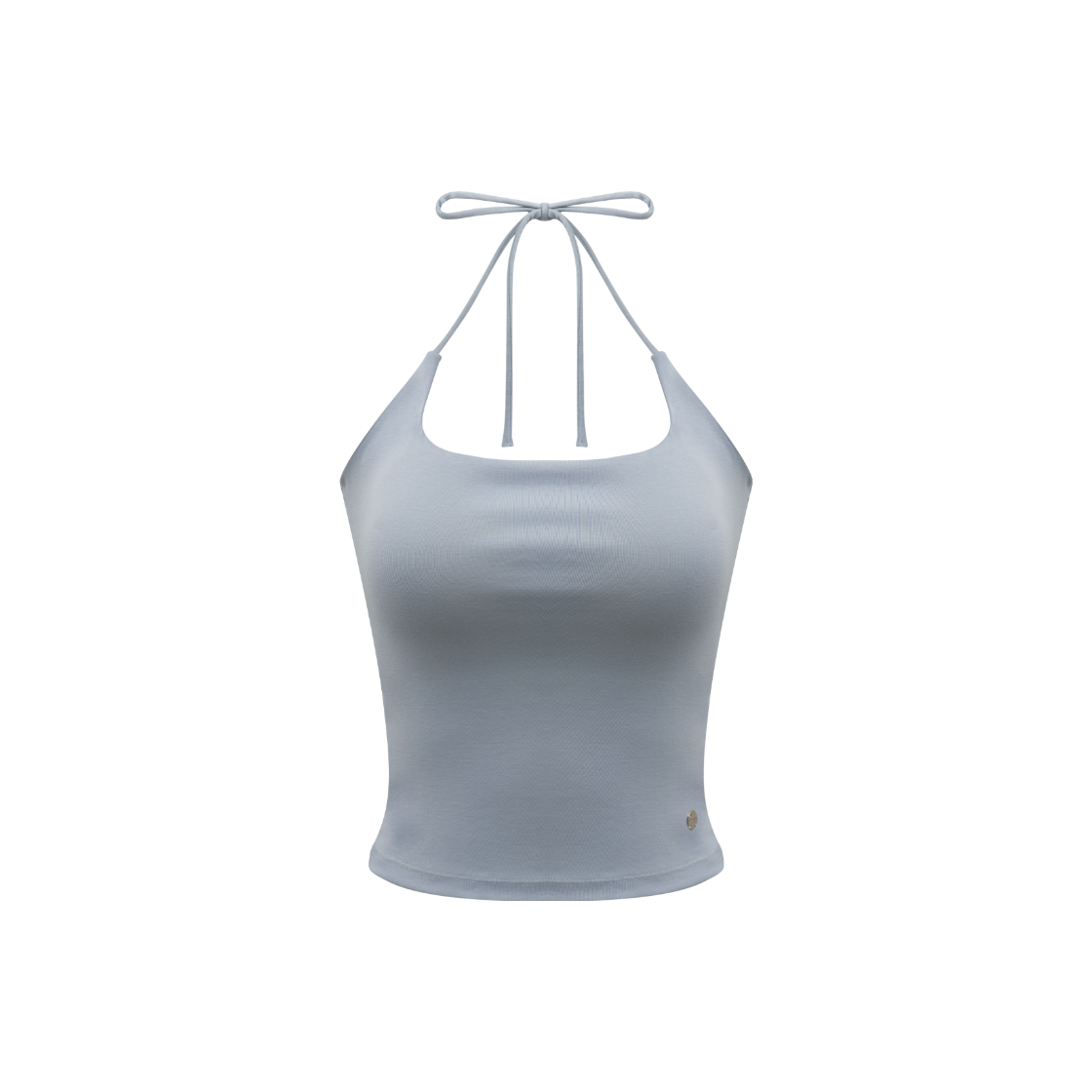 도로시와 풀샷몰드 홀터 스트랩 캡나시 - 스카이(Dorosiwa Full-Shot Halter Strap Cap Sleeveless - Sky) - 1