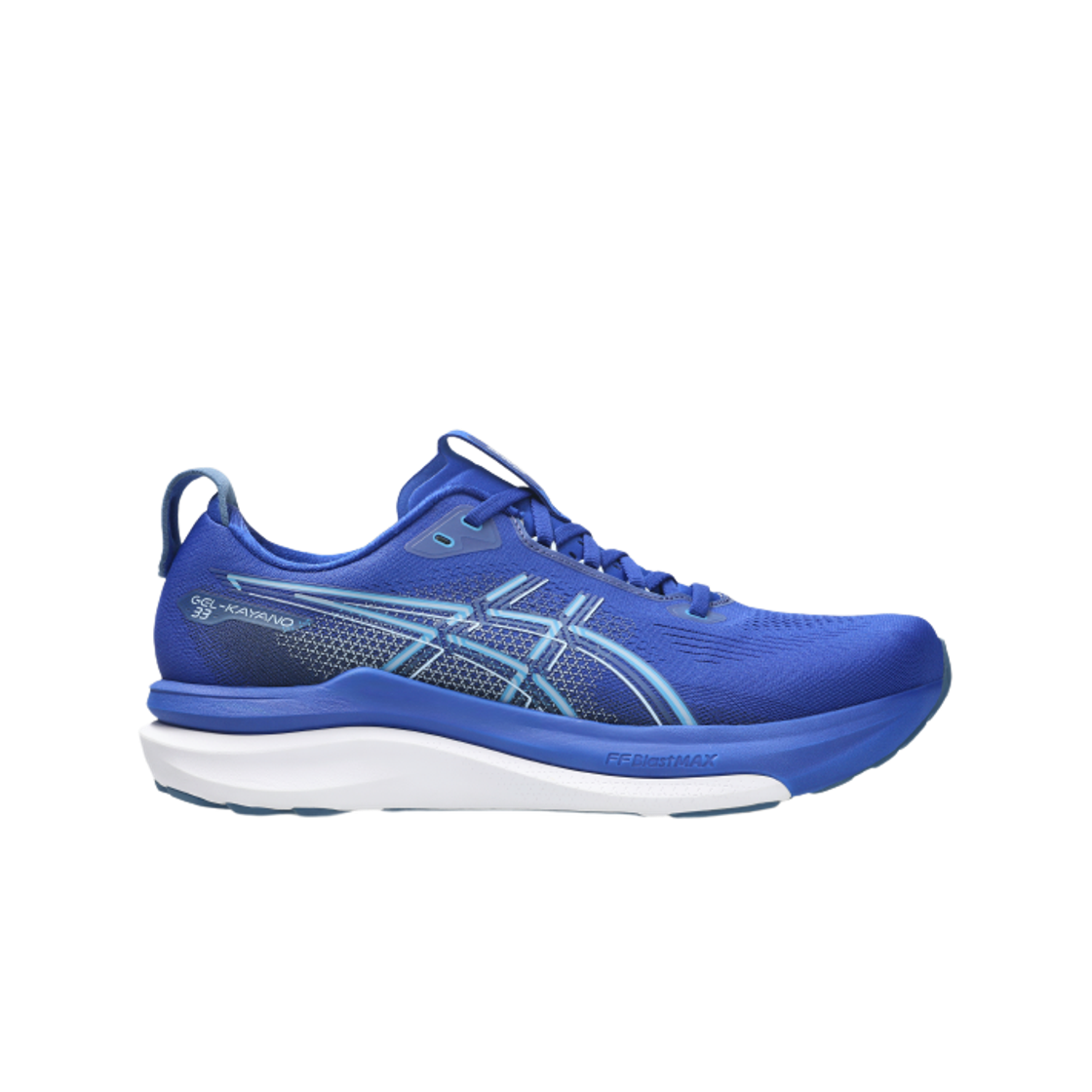 1011C167-400 Asics Gel-Kayano 33 Prussian Blue White - D Standard
