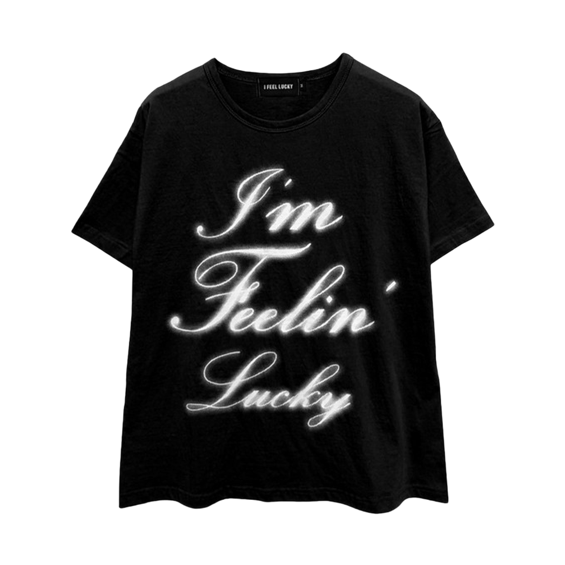 a50 I FEEL LUCKY Feelin' Lucky T-Shirt Black