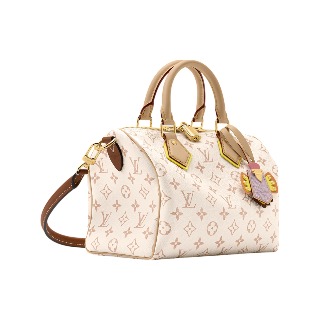 루이비통 스피디 반둘리에 25 소프트 LV 크래프티 모노그램 듄(Louis Vuitton Speedy Bandouliere 25 Soft LV Crafty Monogram Dune) - 2