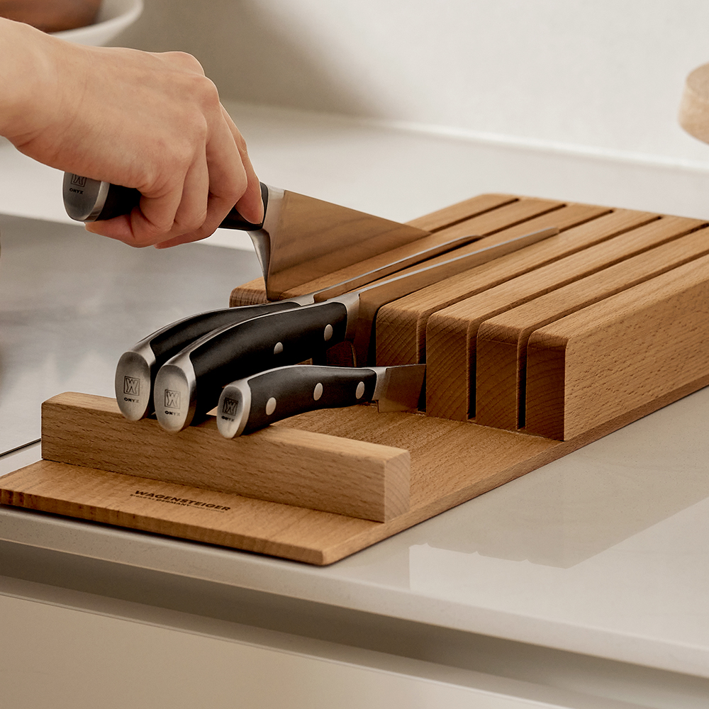 바겐슈타이거 원목 홀츠 칼 식도 나이프 블록 6구(Wagensteiger Holz Wooden Knife Block (6-Slot)) - 3