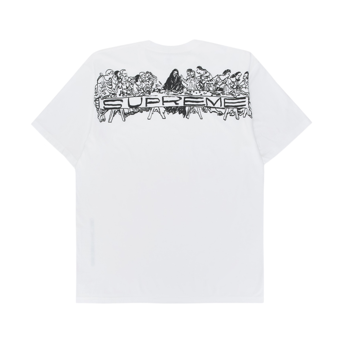 - Supreme Supper T-Shirt White - 26SS