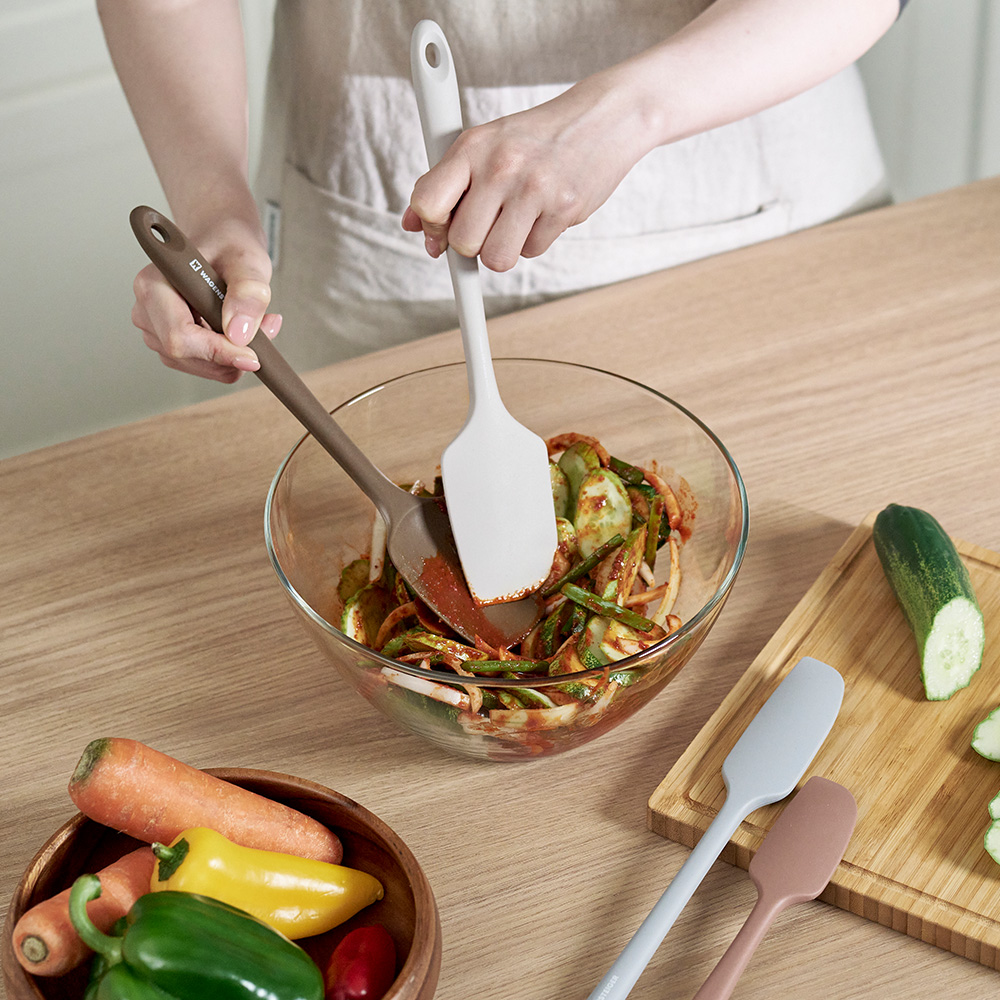 바겐슈타이거 덱스4 플래티넘 실리콘 스패츌라 4종 세트 시리즈(Wagensteiger Dex4 Platinum Silicone Spatula 4-Piece Set Series) - 5