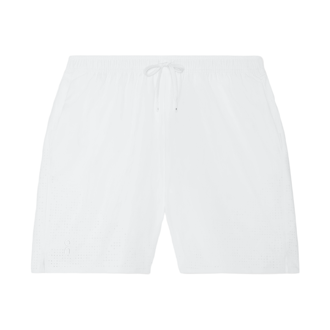 1MG30780069 On Running 7 inch Court Shorts LDN White