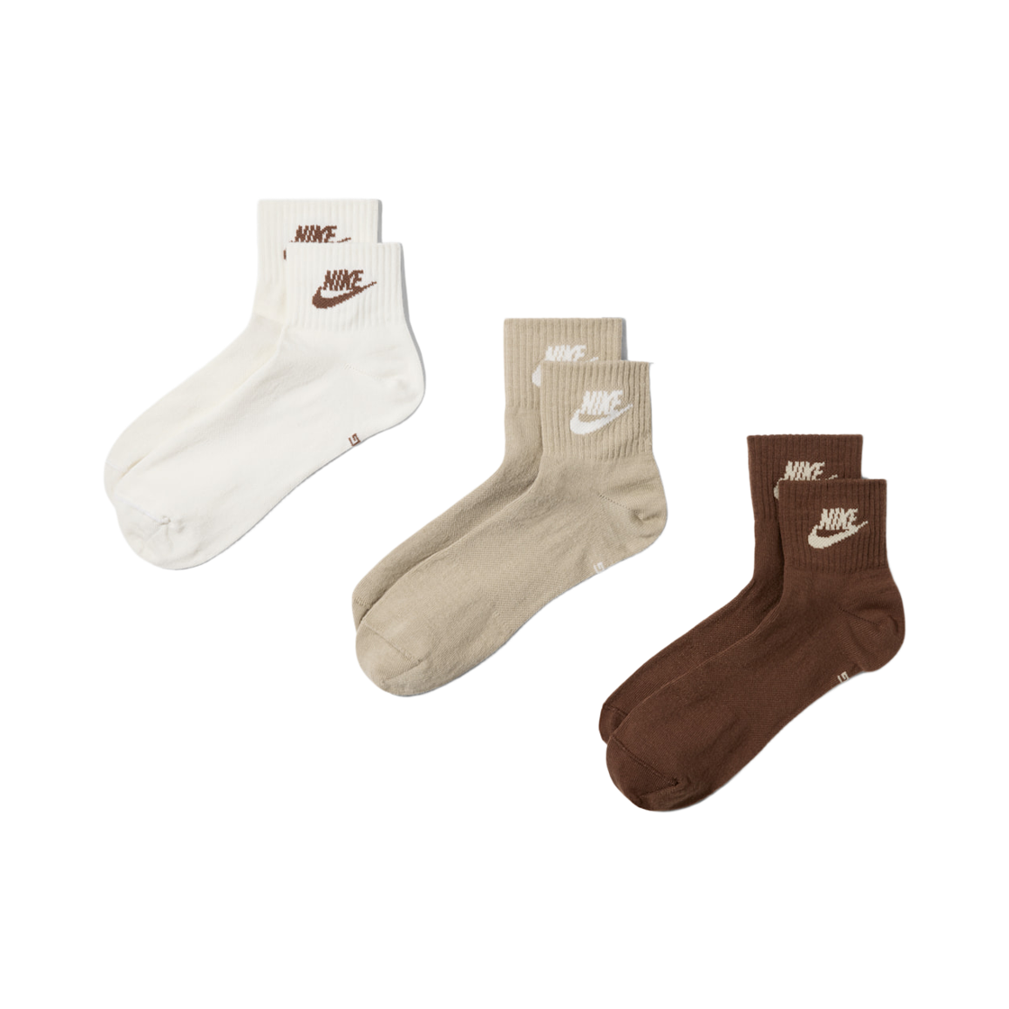 DX5074-904 Nike Everyday Essential Ankle Socks Multicolor (3 Pack/Korean Ver.)