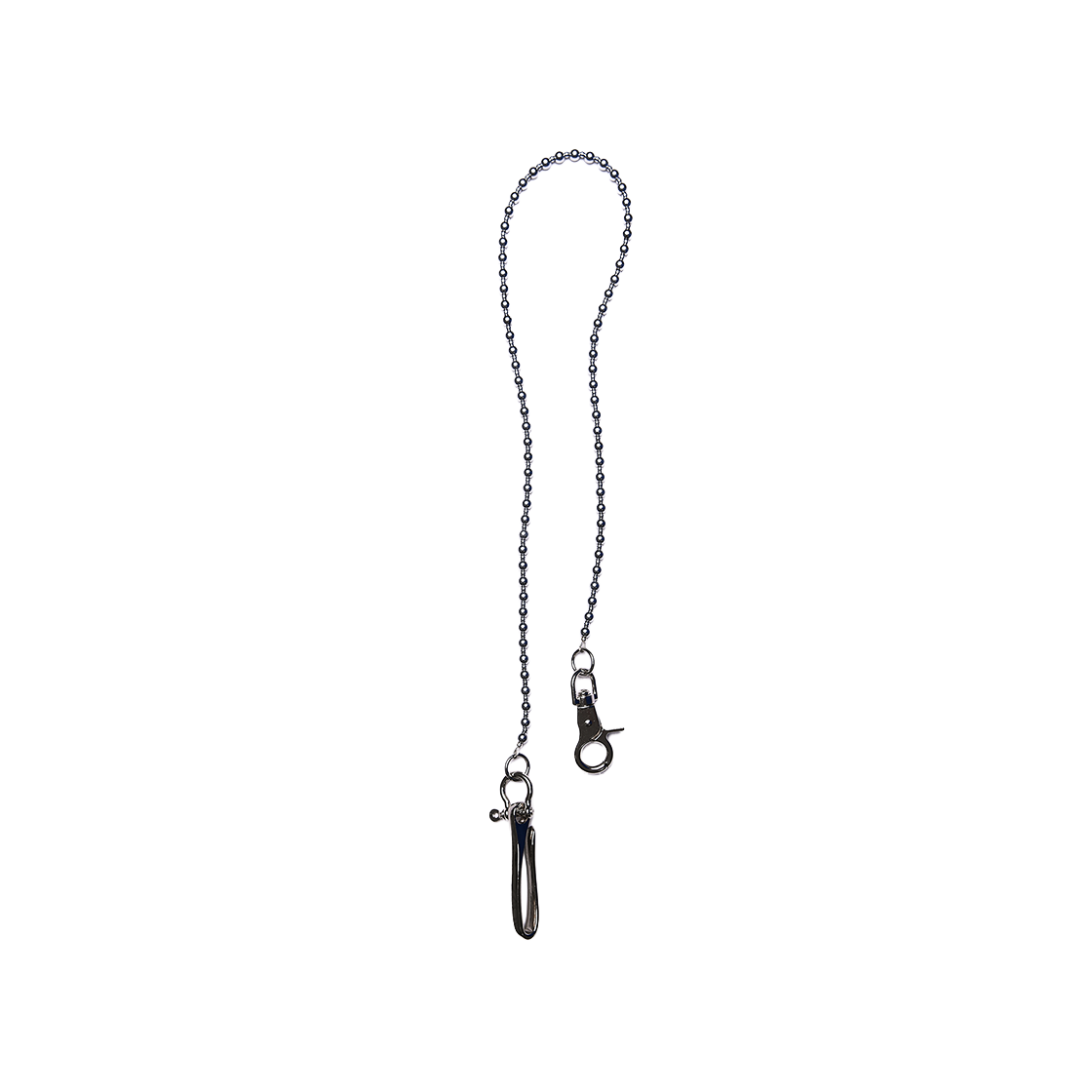 퀘스트앤게스트 비즈체인 유광 헤마타이트(QUEST&GUEST Beaded Chain Hematite Silver)