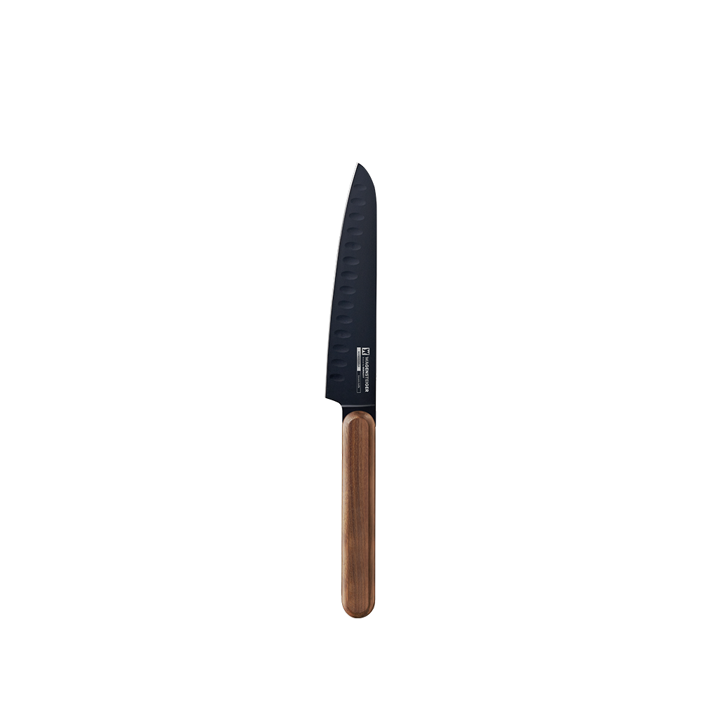 바겐슈타이거 우드 핸들 스텐 세라믹 코팅 슈바츠발트 나이프 5인치 과도(Wagensteiger Schwarzwald Stainless Steel Ceramic Coated Paring Knife with Wood Handle (5-Inch))