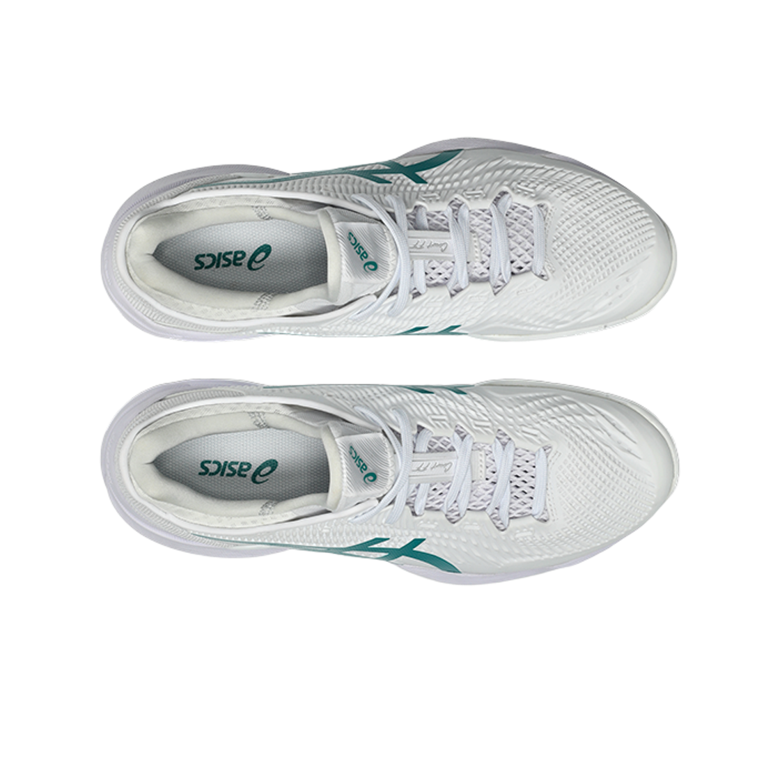 아식스 코트 FF 3 화이트 피치 그린(Asics Court FF 3 White Pitch Green) - 2