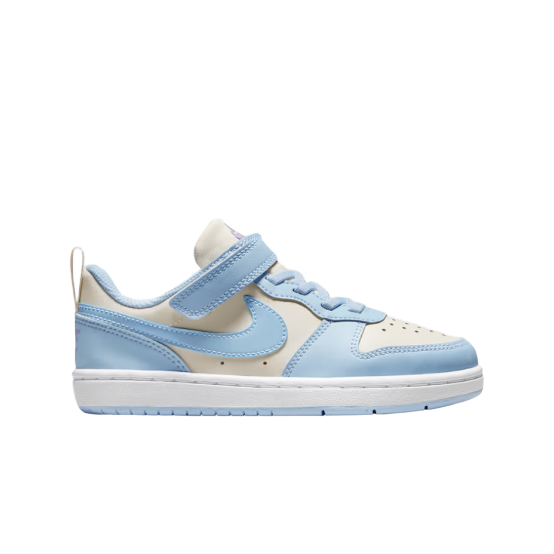 IH4049-001 (PS) Nike Court Borough Low Recraft Soft Pearl Hydrangeas