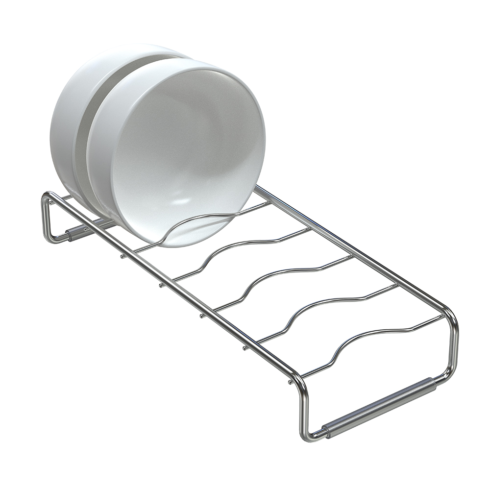 바겐슈타이거 스텐 304 헤이븐 식기 그릇 정리 랙 6칸(Wagensteiger 304 Stainless Steel Haven Dish Organizer Rack (6 Slots)) - 6