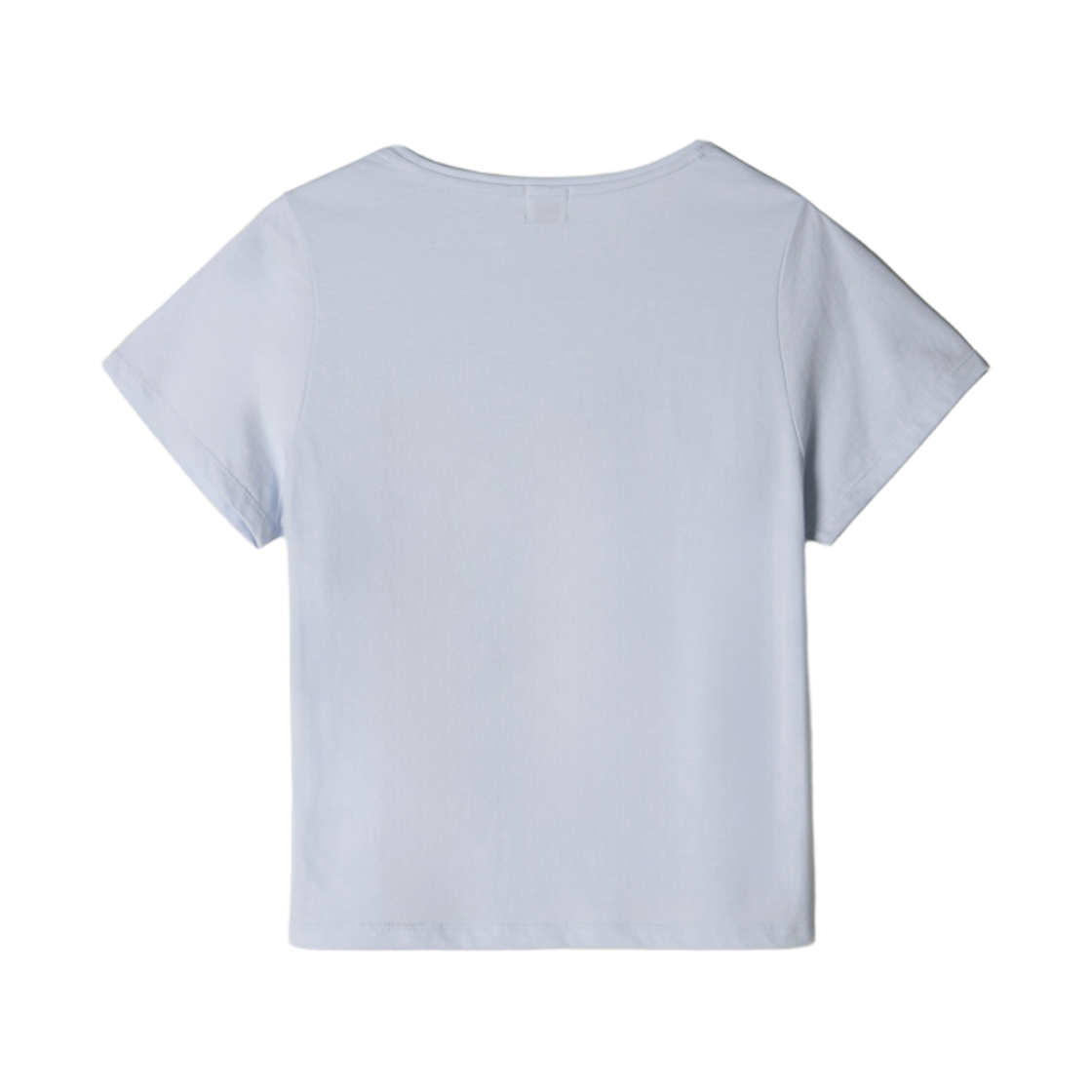 (W) 아비에무아 에센셜 오가닉 코튼 티셔츠 라이트 블루((W) Aviemuah Essential Organic Cotton T-Shirt Light Blue) - 2