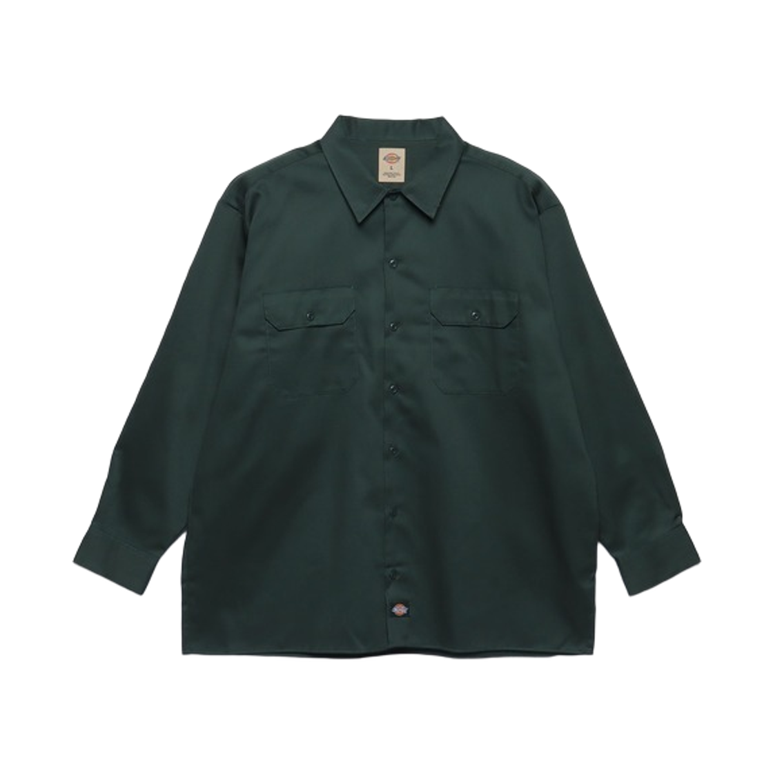 디키즈 574 롱슬리브 워크 셔츠 그린(Dickies 574 Long Sleeve Work Shirt Green) - 1