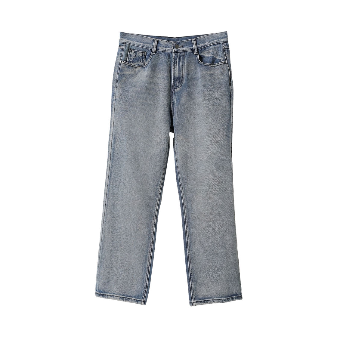 GC3718 GCLIP Basic Washing Wide Denim Pants