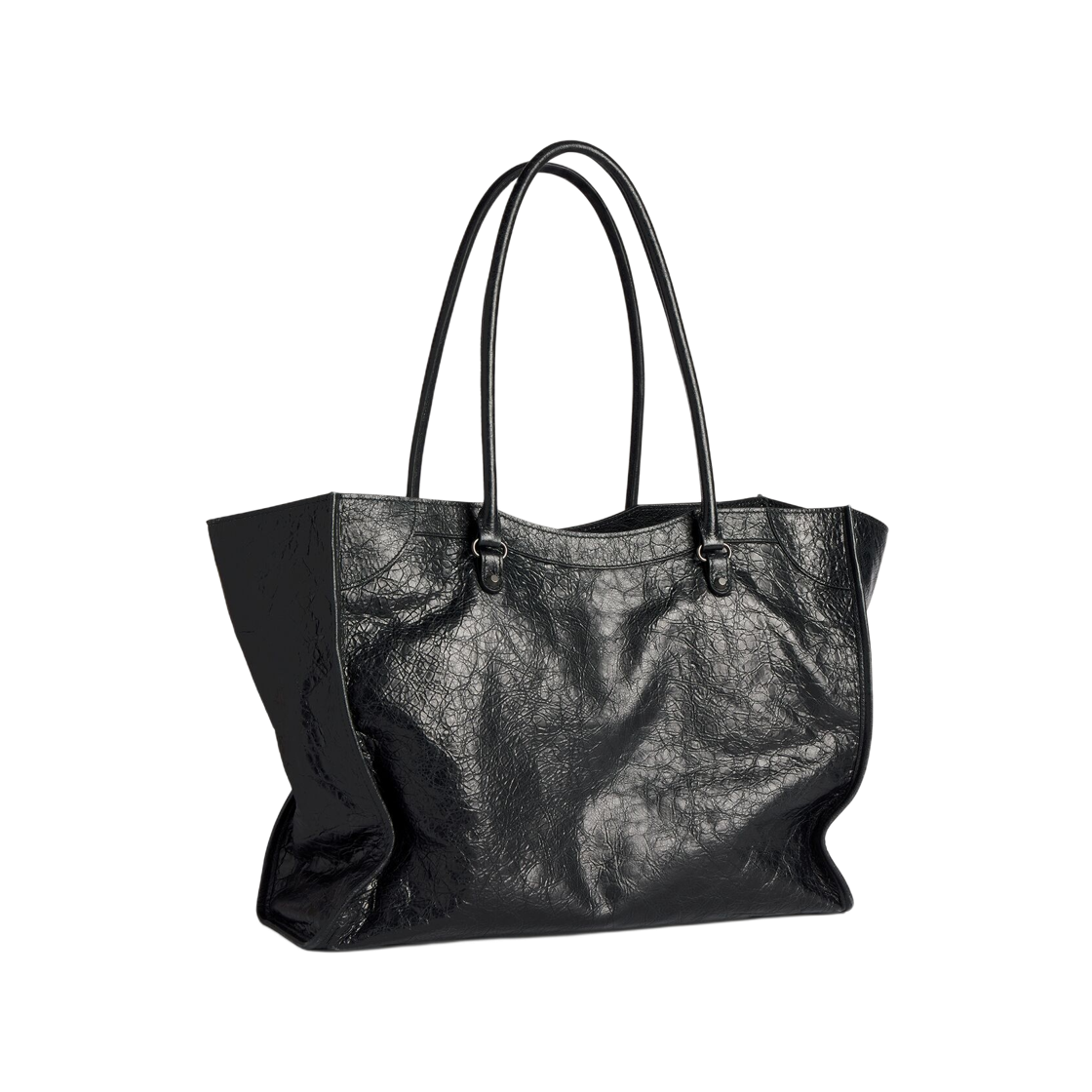발렌시아가 르 시티 미디움 토트백 블랙(Balenciaga Le City Medium Tote Bag Black) - 2