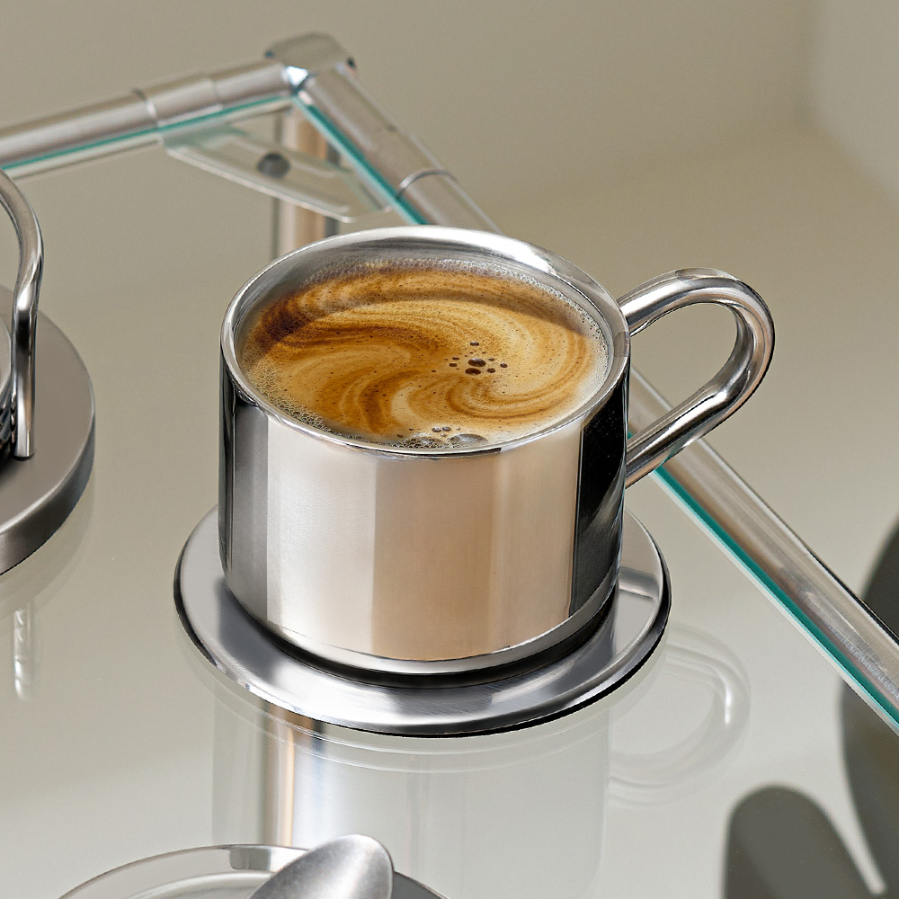 바겐슈타이거 논슬립 스텐 코스터 6P+전용거치대 1P 세트(Wagensteiger Non-Slip Stainless Steel Coaster Set (6 Coasters + 1 Holder)) - 3