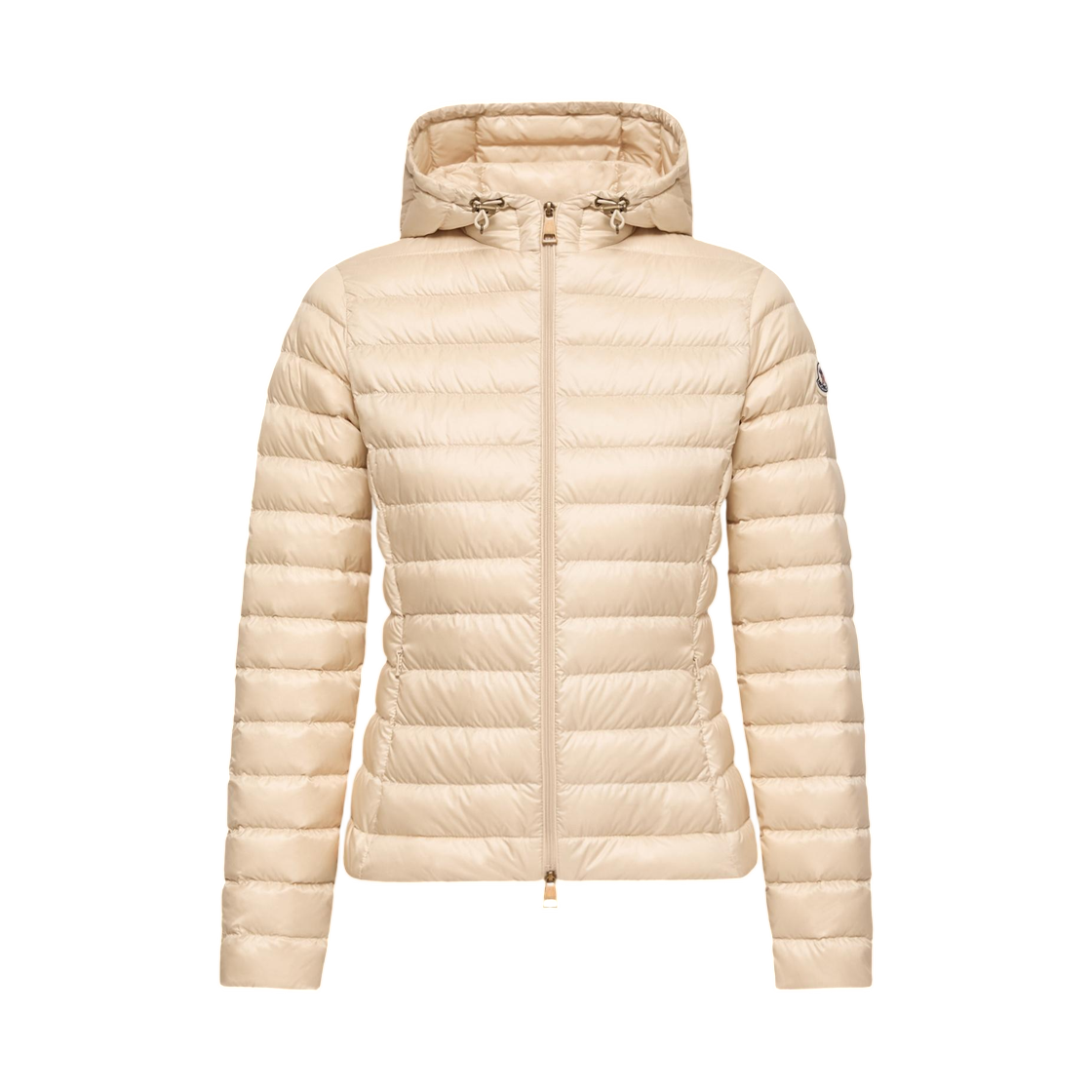L2-093-1A00092-597YG-21N (W) Moncler Igelhood Short Longue Saison Down Jacket Light Beige