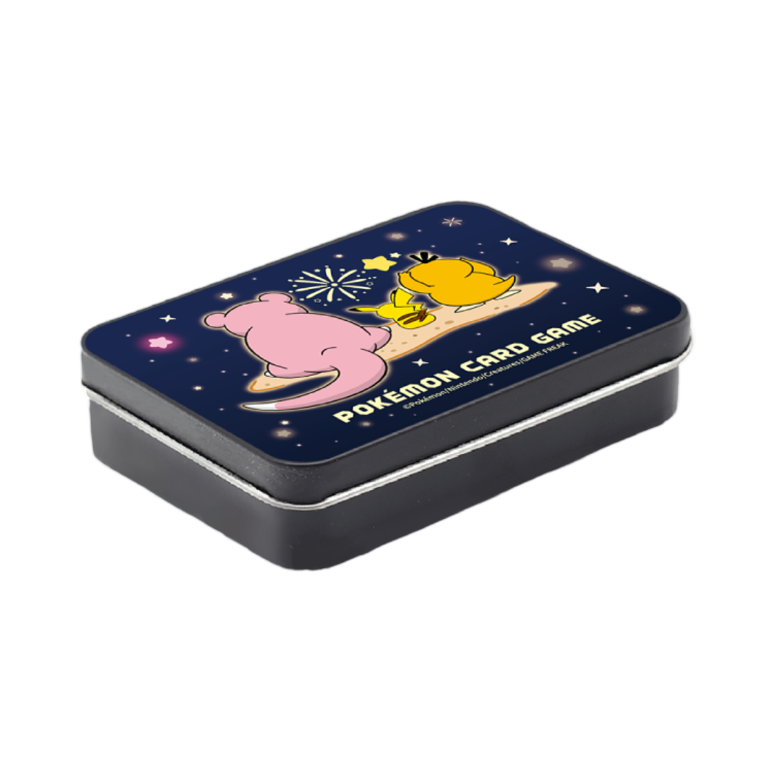 포켓몬 TCG 포켓몬 칠링 써머 데이즈 불꽃놀이 틴 케이스(Pokemon TCG Pokemon Chillin Summer Days Fireworks Tin Case)