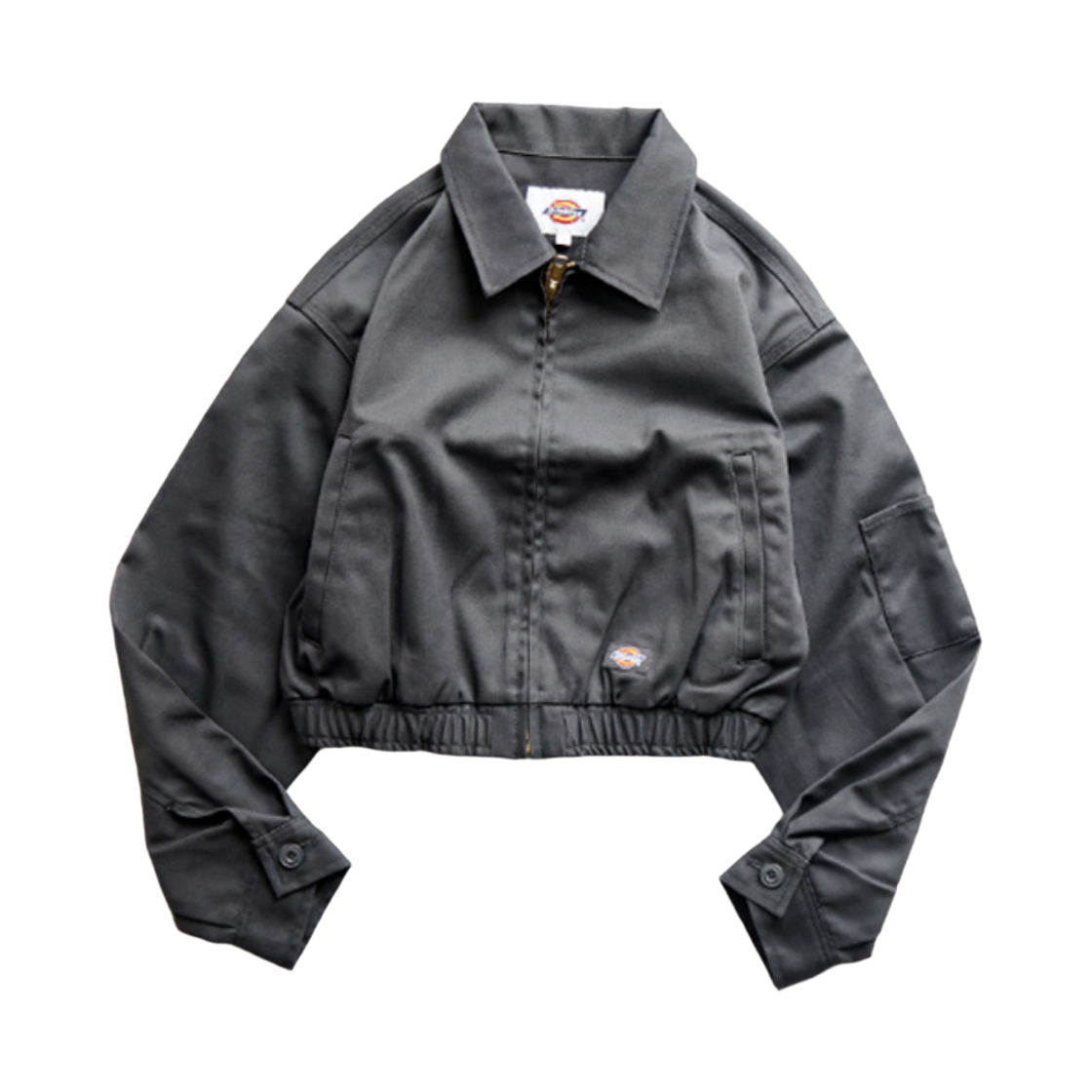 (W) 디키즈 크롭 아이젠하워 자켓 차콜((W) Dickies Cropped Eisenhower Jacket Charcoal)