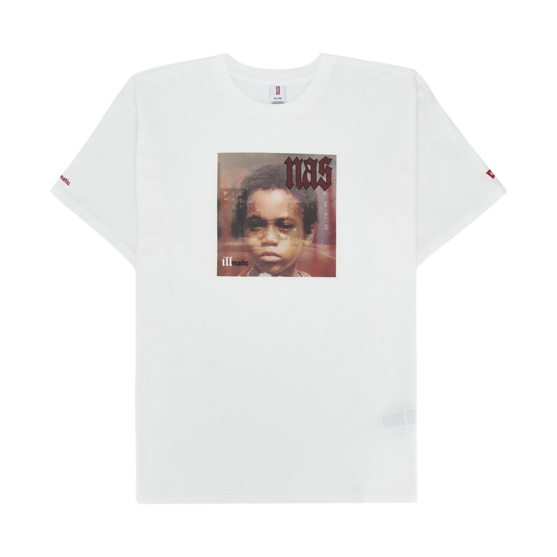 리바이스 x 나스 밴드 티셔츠 화이트(Levi's x Nas Band T-Shirt White)